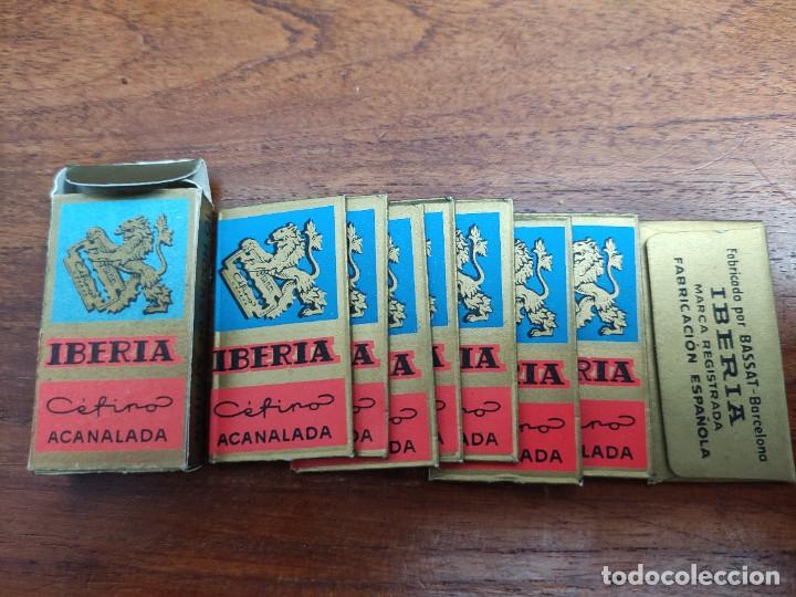 Antig&uuml;edades: Hojillas afeitar IBERIA - Foto 1