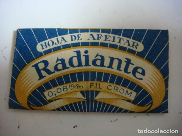 Antig&uuml;edades: HOJA DE AFEITAR MARCA RADIANTE-CAJ-N&ordm;-101 - Foto 1