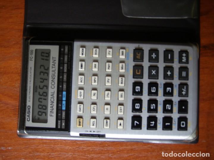 Antig&uuml;edades: CALCULADORA CASIO FC-100 FUNCIONANDO PERFECTA - Foto 3