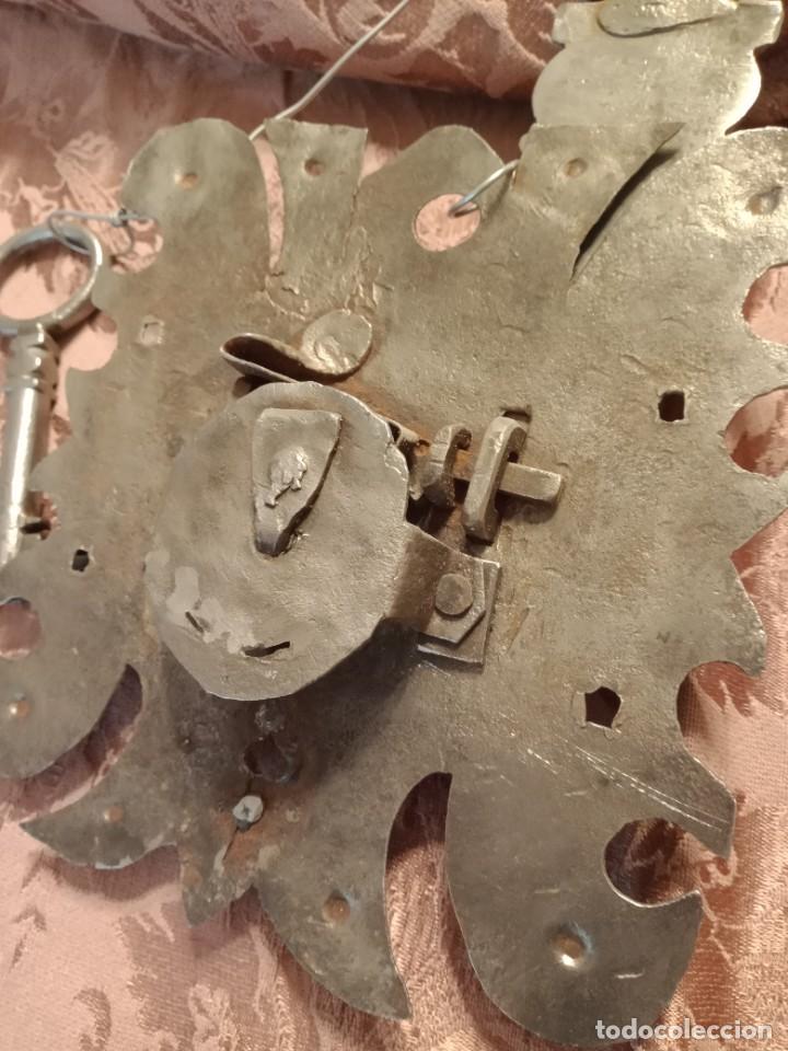 Antig&uuml;edades: CERRADURA ANTIGUA - Foto 4