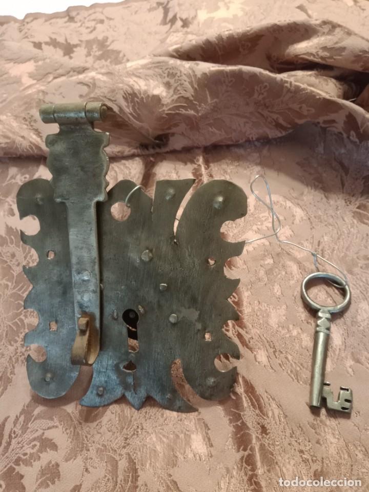 Antig&uuml;edades: CERRADURA ANTIGUA - Foto 11