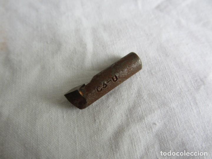 Antig&uuml;edades: 10 puntas de herramientas de tornero - Foto 8