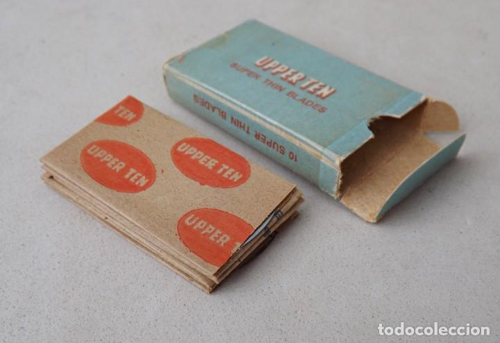 Antig&uuml;edades: HOJAS DE AFEITAR ANTIGUAS UPPER TEN - Foto 4