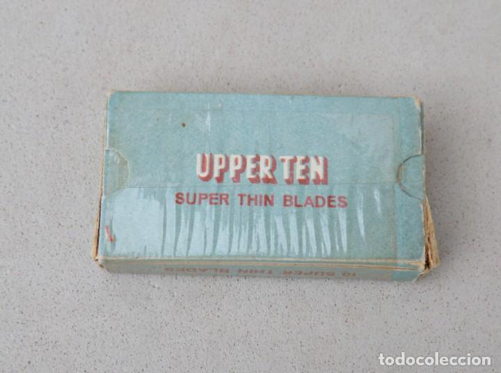Antig&uuml;edades: HOJAS DE AFEITAR ANTIGUAS UPPER TEN - Foto 5