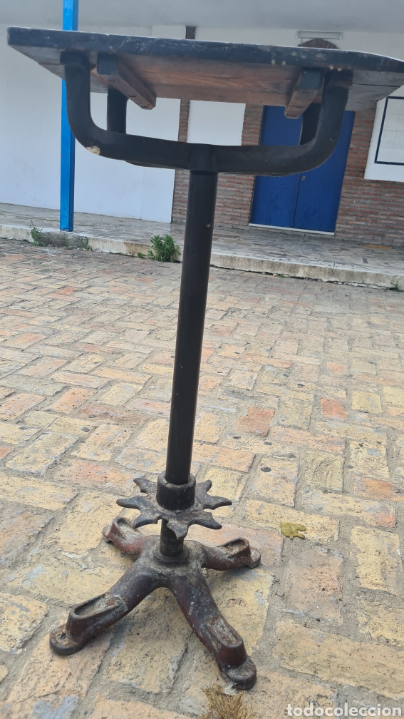Antig&uuml;edades: Pie de imprenta antiguo - Foto 2