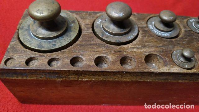 Antig&uuml;edades: ANTIGUO JUEGO DE PESAS FRANCES - Foto 2