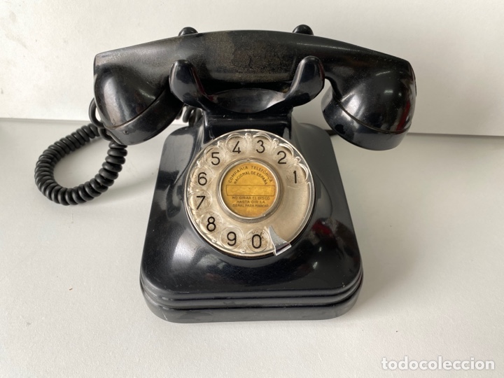 Teléfonos: Antiguo teléfono de baquelita - Foto 4 - 254821485