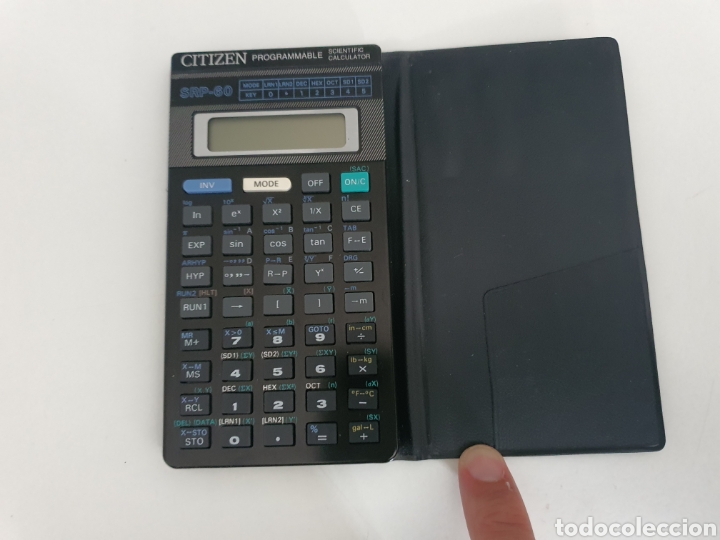 Antig&uuml;edades: calculadora citizen srp 70 programable. - Foto 1