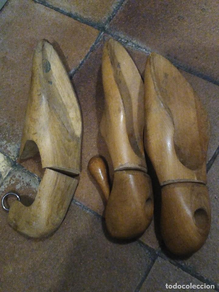 Antig&uuml;edades: 3 ormas de madera para zapatos - Foto 2