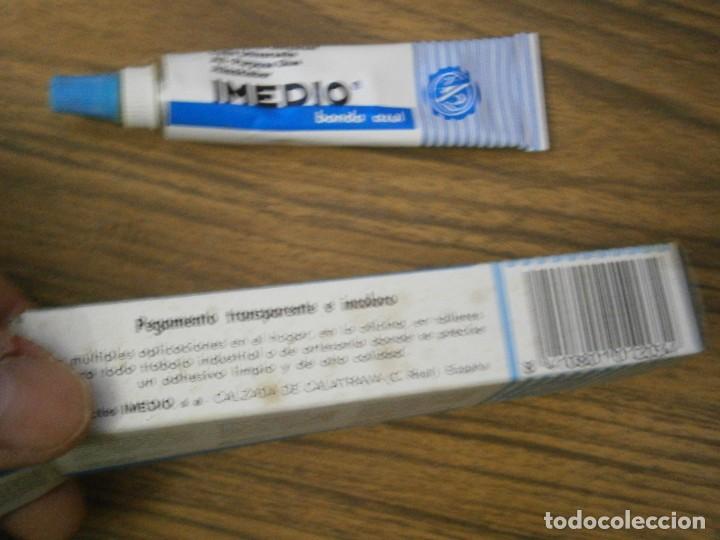 Antig&uuml;edades: ANTIGUO PEGAMENTO IMEDIO CON SU CAJA ORIGINAL - Foto 3