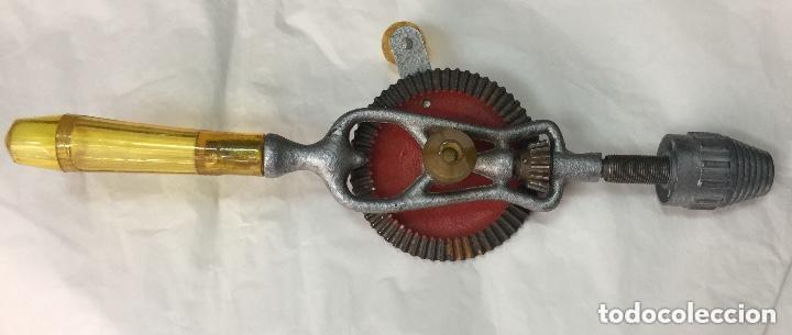 Antig&uuml;edades: Antiguo Taladro Manual Marca ALCYON - 33cm - Foto 3