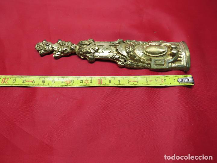 Antig&uuml;edades: EMBELLECEDOR IMPERIO BRONCE - Foto 3