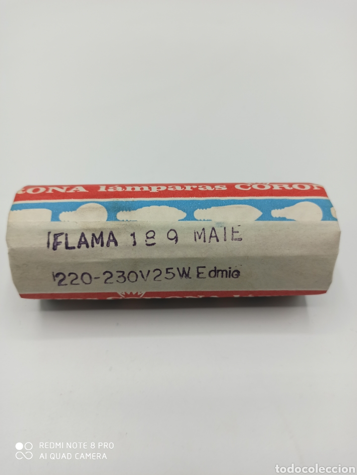 Antig&uuml;edades: Bombilla Corona Flama 189 Mate - Foto 4