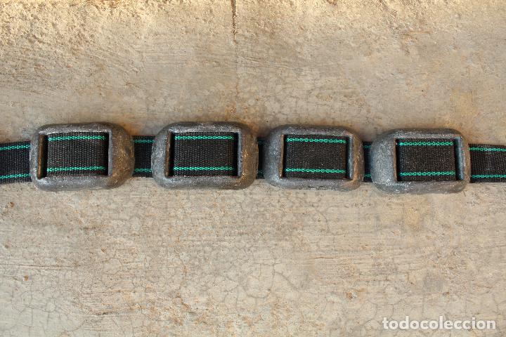 Antig&uuml;edades: Cintur&oacute;n de Peso plomos de Buceo ortel - Foto 1