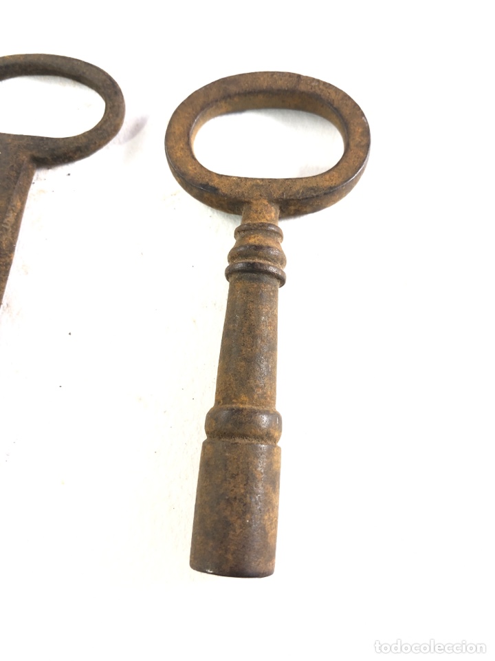Antig&uuml;edades: LOTE DE 4 LLAVES ANTIGUAS - Foto 5
