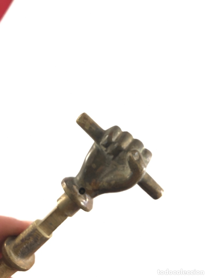 Antig&uuml;edades: EXTRA&Ntilde;A LLAVE DE BRONCE DESMONTABLE - Foto 6