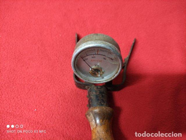 Antig&uuml;edades: ANTIGUO AMPERIMETRO VOLTIMETRO PINZA - Foto 2