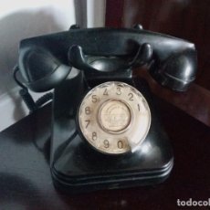 Teléfonos: ANTIGUO TELÉFONO DE BAQUELITA NEGRO