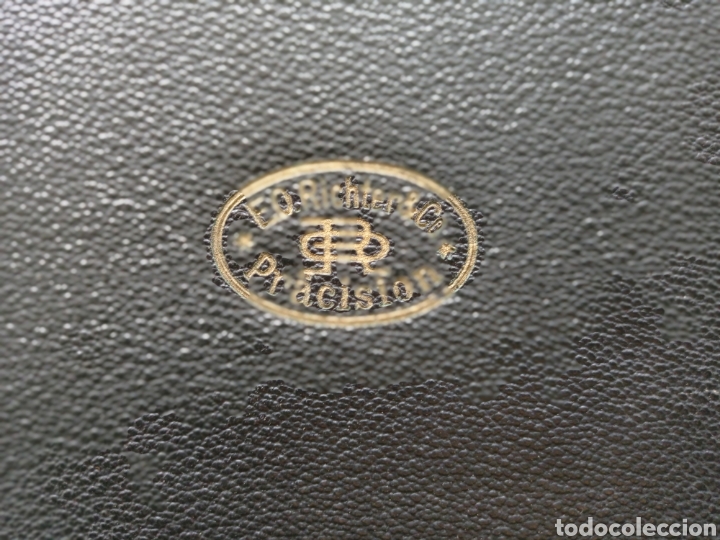 Antig&uuml;edades: Antigua caja de compases EO RICHTER LEONARDO XI - Foto 7