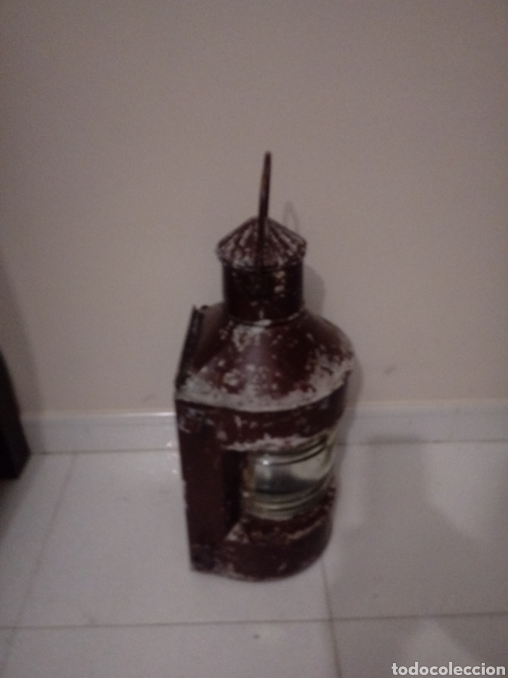 Antig&uuml;edades: Farol de posicion de barco - Foto 2