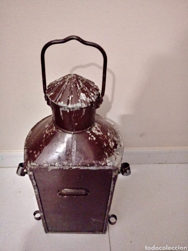 Antig&uuml;edades: Farol de posicion de barco - Foto 3