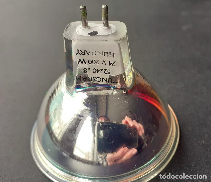 Antig&uuml;edades: L&aacute;mpara proyector cine 24V 200W - Foto 2