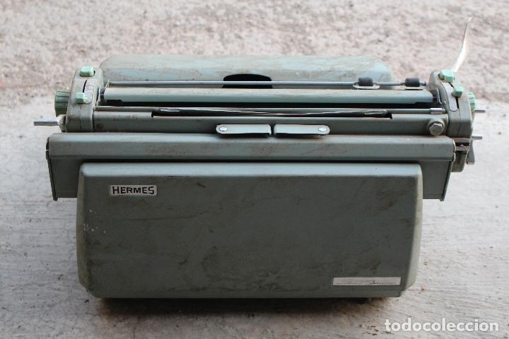 Antig&uuml;edades: M&aacute;quina de escribir HERMES AMBASSADOR - Foto 4