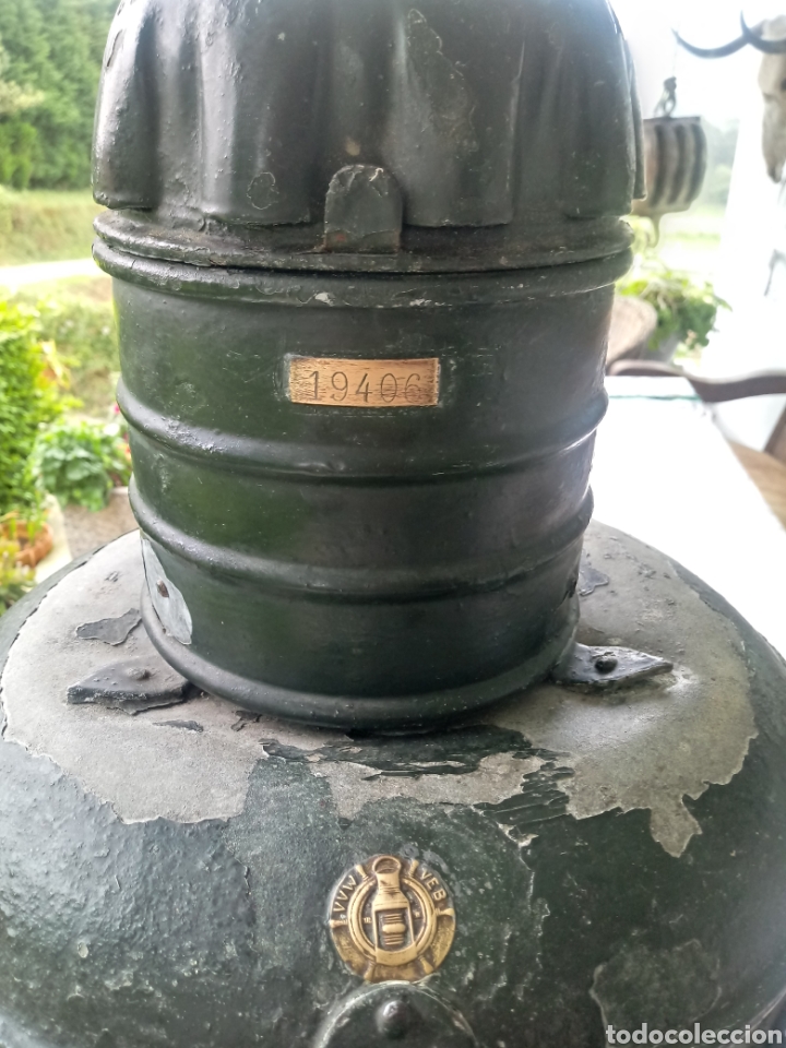 Antig&uuml;edades: Farol cilindrico de posicion de barco - Foto 6