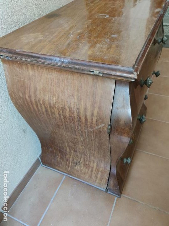 Antigüedades: Máquina de coser CIMA, Estarta y Ecenarro, 1940 (precursora de SIGMA) con Mueble excepcional - Foto 21 - 259323615
