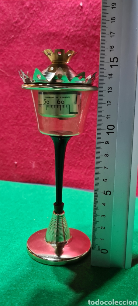 Antig&uuml;edades: Precioso y curioso termometro Celsius. - Foto 8