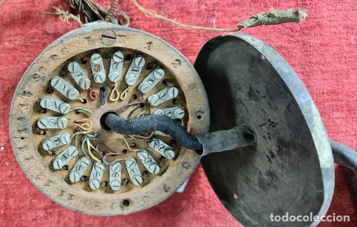 Tel&eacute;fonos: CONJUNTO DE CENTRALITAS E INTERCOMUNICADORES. LA TELEIBERICA. CIRCA 1930. - Foto 20
