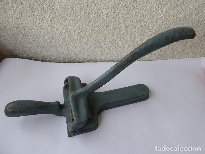 Antig&uuml;edades: HERRAMIENTA PEINE PARA TRABAJAR CORREAS - Foto 2