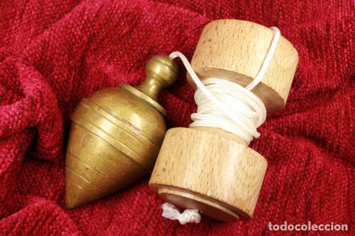Antig&uuml;edades: Plomada Construcci&oacute;n Completa. S.XX. Construction Plumb bob Complete Nut. - Foto 1