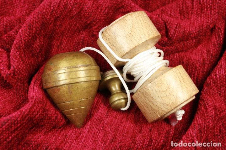 Antig&uuml;edades: Plomada Construcci&oacute;n Completa. S.XX. Construction Plumb bob Complete Nut. - Foto 6