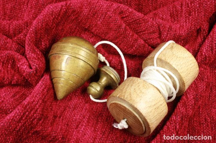 Antig&uuml;edades: Plomada Construcci&oacute;n Completa. S.XX. Construction Plumb bob Complete Nut. - Foto 7