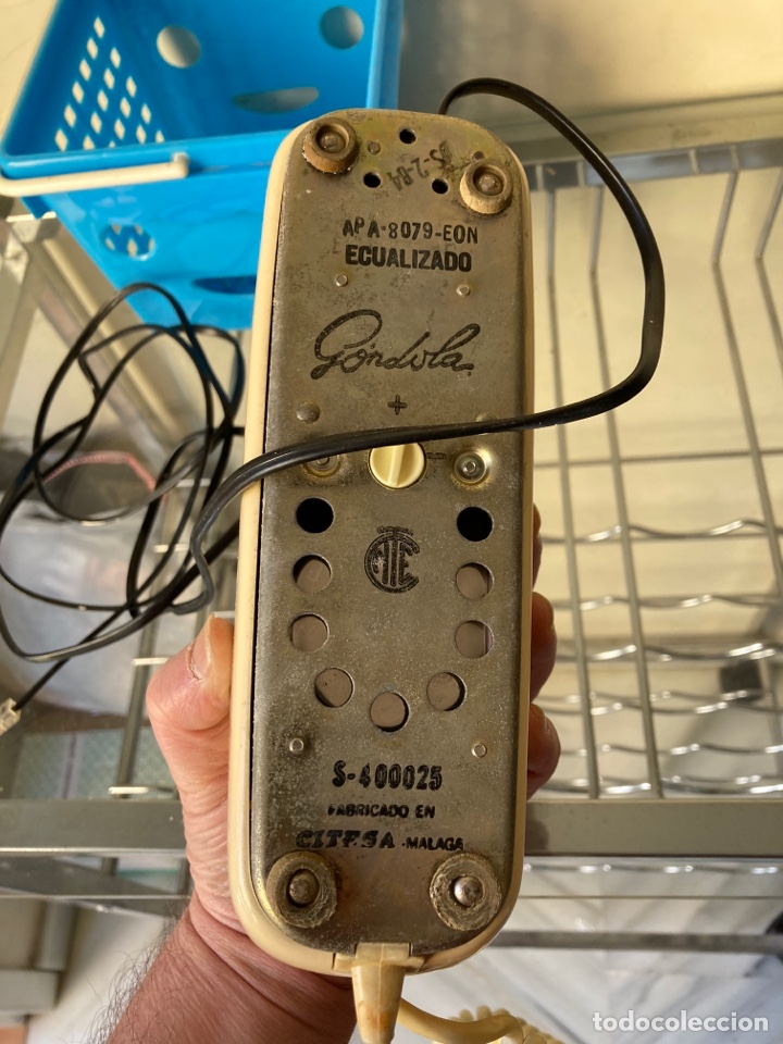 Tel&eacute;fonos: Antiguo tel&eacute;fono de citesa modelo g&oacute;ndola - Foto 3
