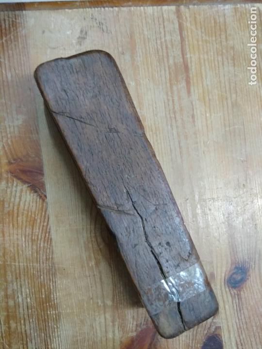 Antig&uuml;edades: Base cepillo antiguo de carpintero C-149. Caja cepillos - Foto 5