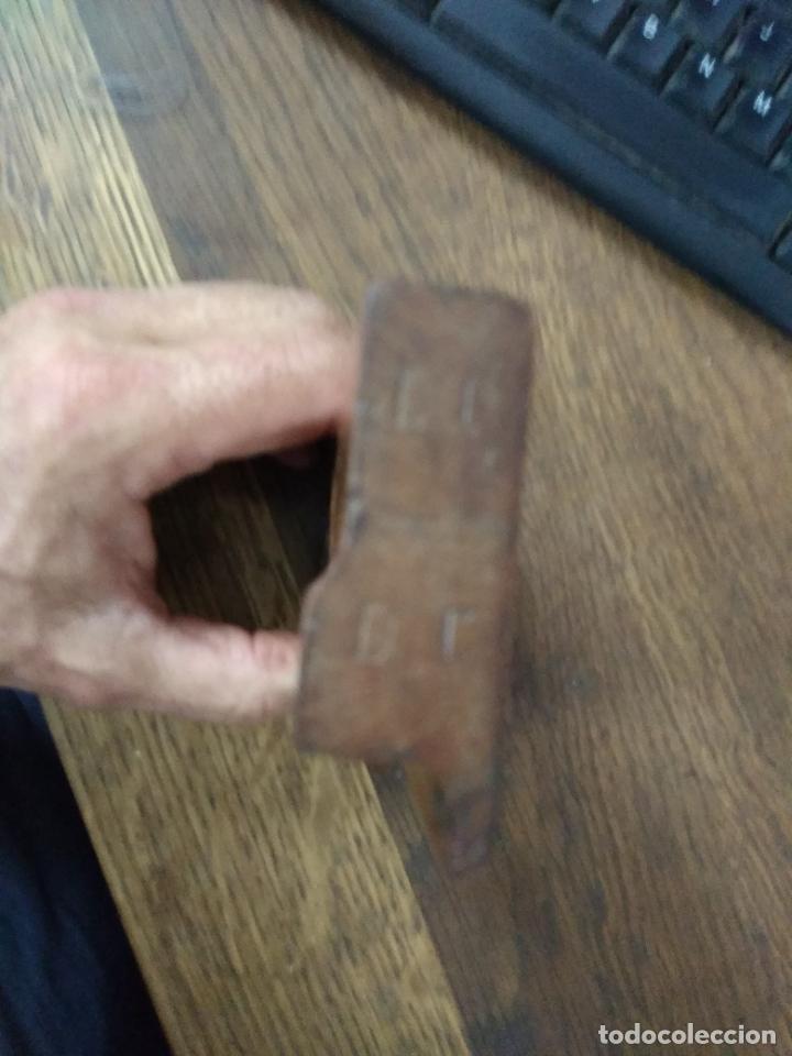 Antig&uuml;edades: Base de cepillo carpintero C-145. Caja cepillos - Foto 10
