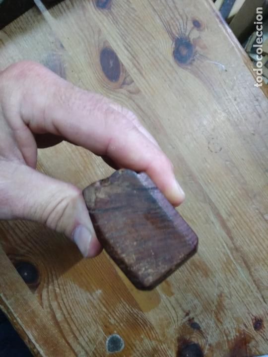 Antig&uuml;edades: Base de cepillo xarpintero C-126 antiguo. Caja cepillos - Foto 5