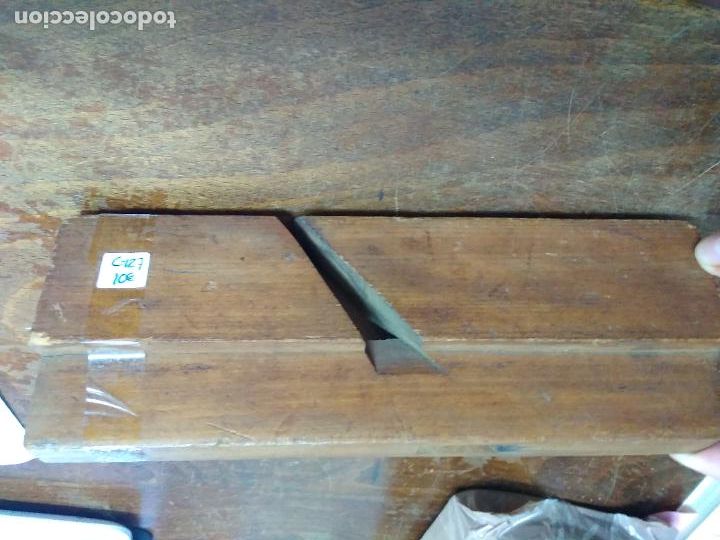 Antig&uuml;edades: Base de cepillo antiguo carpintero C-127. Caja cepillo - Foto 2