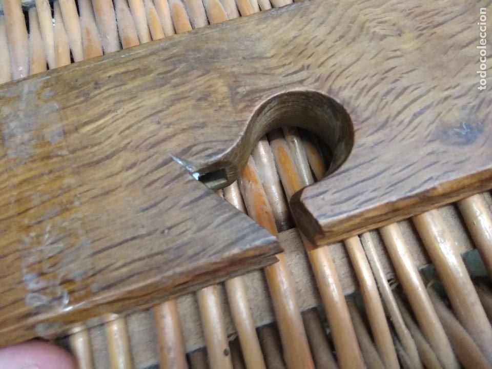 Antig&uuml;edades: Base de cepillo de carpintero C-136. Caja cepillos - Foto 5