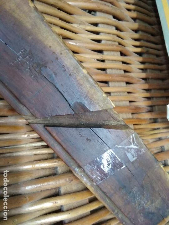 Antig&uuml;edades: Base de cepillo de carpintero C-137. Caja cepillos - Foto 2