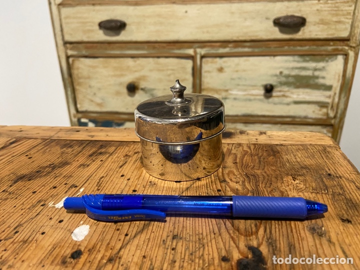 Antig&uuml;edades: Cajita con recipiente cristal - Foto 2