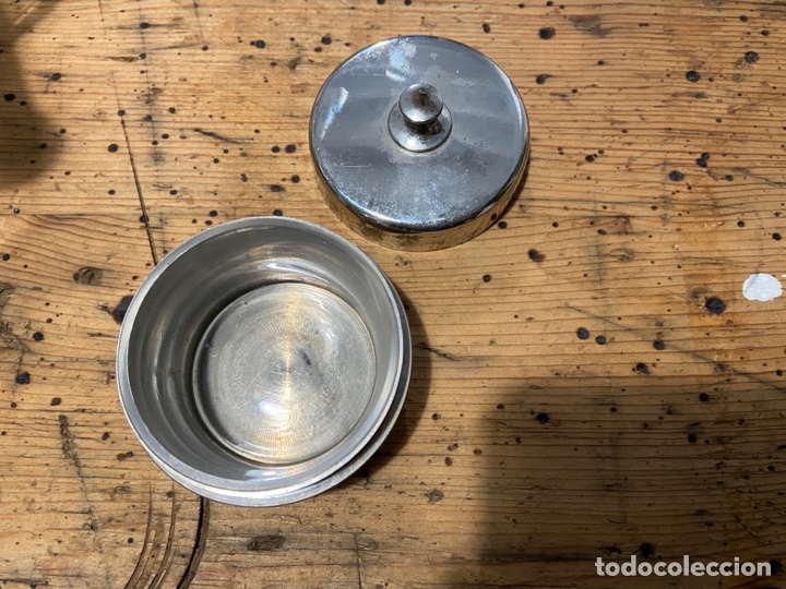 Antig&uuml;edades: Cajita con recipiente cristal - Foto 4