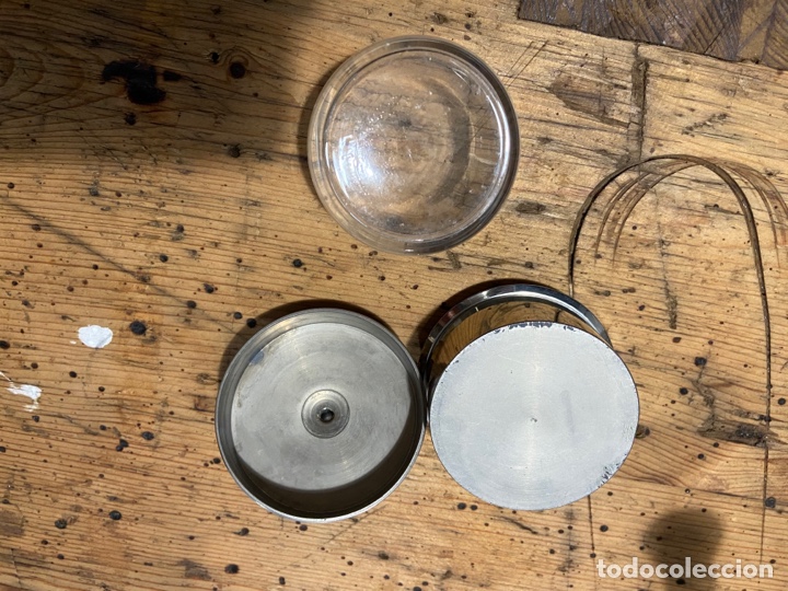 Antig&uuml;edades: Cajita con recipiente cristal - Foto 7