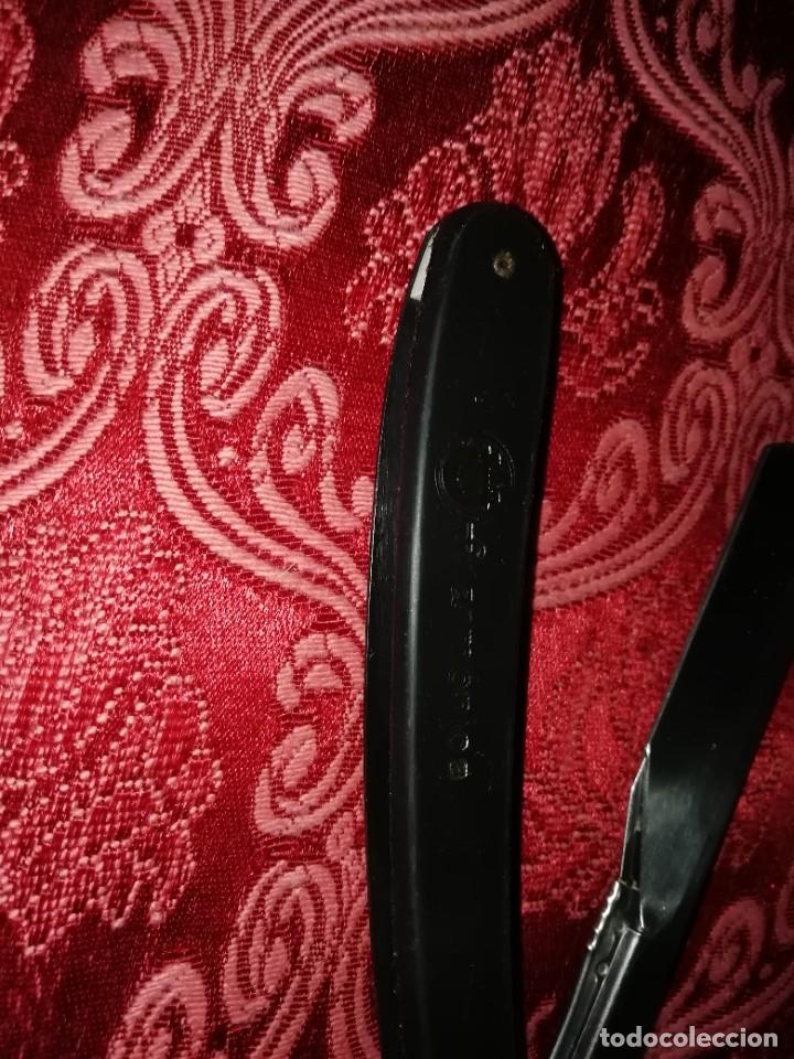 Antig&uuml;edades: Navaja de barbero filarmonica - Foto 3
