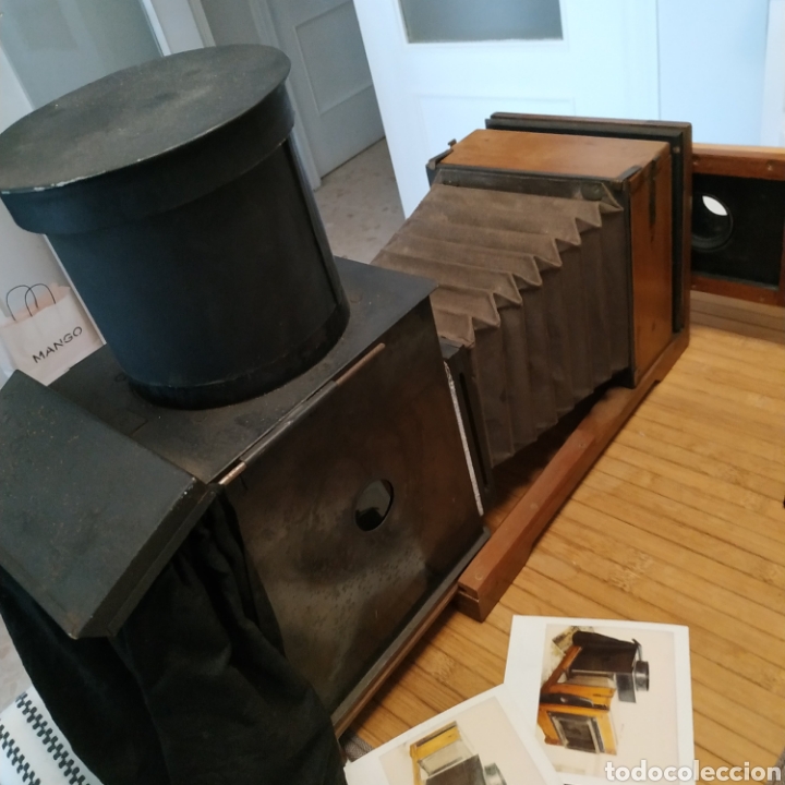Antig&uuml;edades: LINTERNA M&Aacute;GICA DE FUELLE - Foto 4