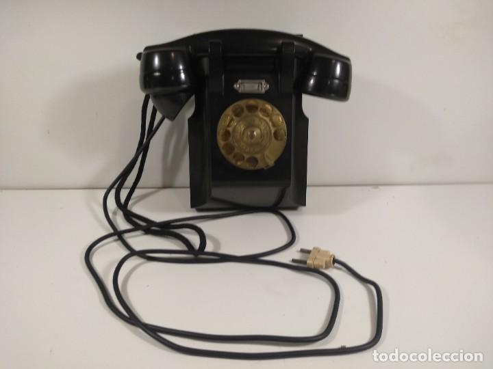 Tel&eacute;fonos: Antiguo tel&eacute;fono Ericsson de pared - Foto 4