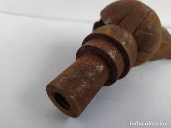 Antig&uuml;edades: ANTIGUA ROTULA DOBLE. 1KG, 16 CMS. - Foto 4