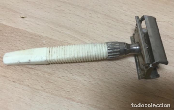 Antig&uuml;edades: ANTIG&Uuml;A M&Aacute;QUINA DE AFEITAR MARCA GILLETTE - Foto 4